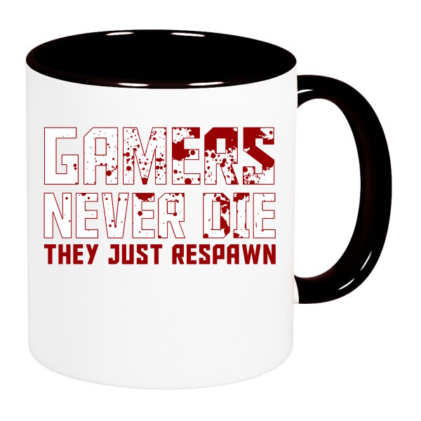 Színes fülű és belsejű bögre