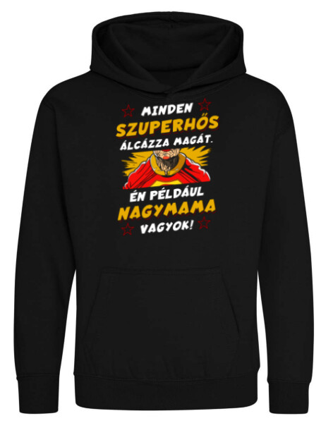 Kapucnis belebújós gyerek pulóver