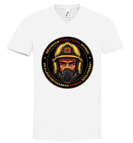 Unisex V nyakú póló