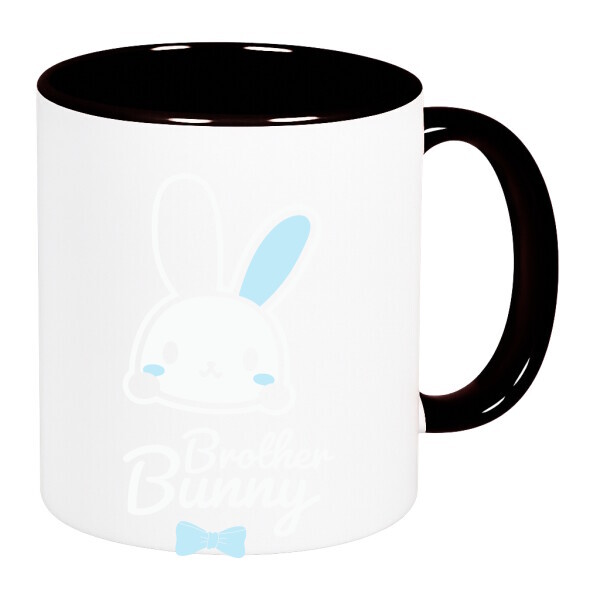 Színes fülű és belsejű bögre