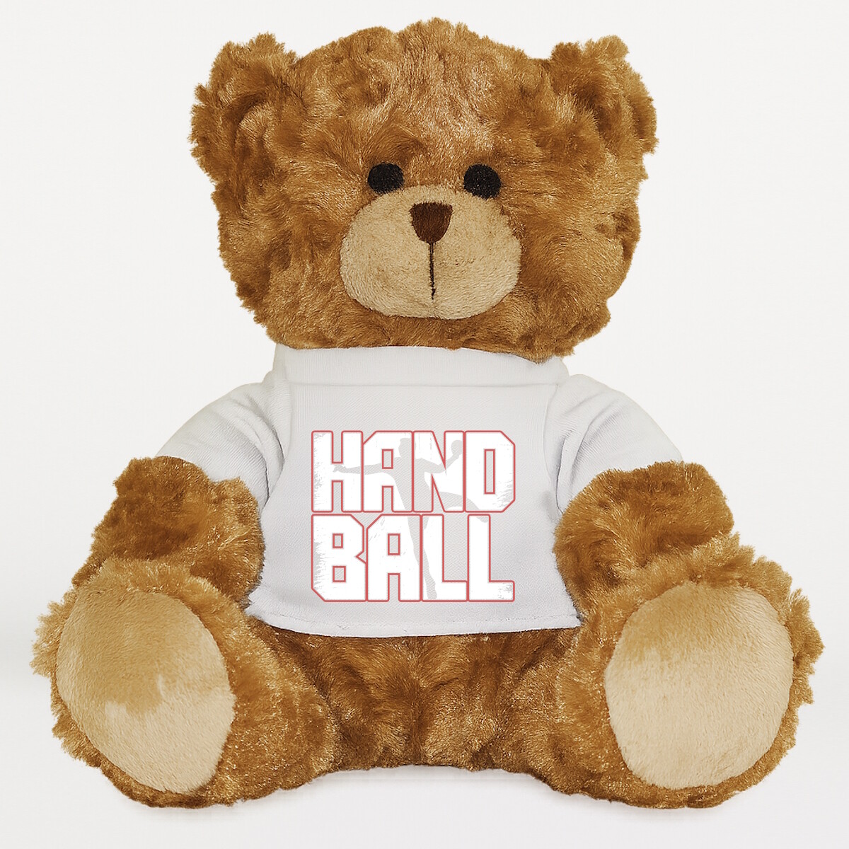 Plüssmaci egyedi pólóval