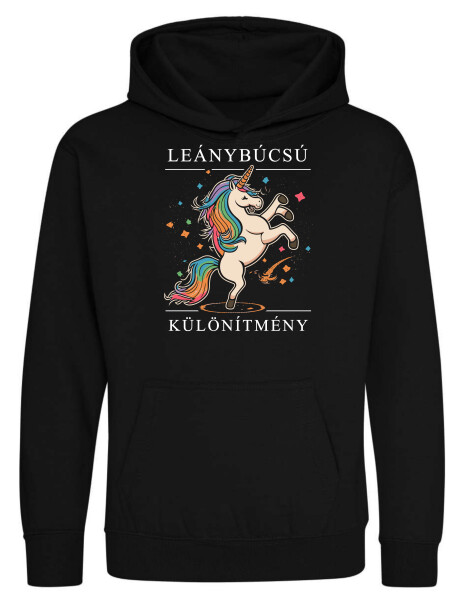 Kapucnis belebújós gyerek pulóver