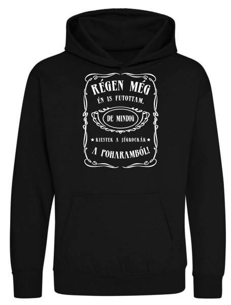 Kapucnis belebújós gyerek pulóver