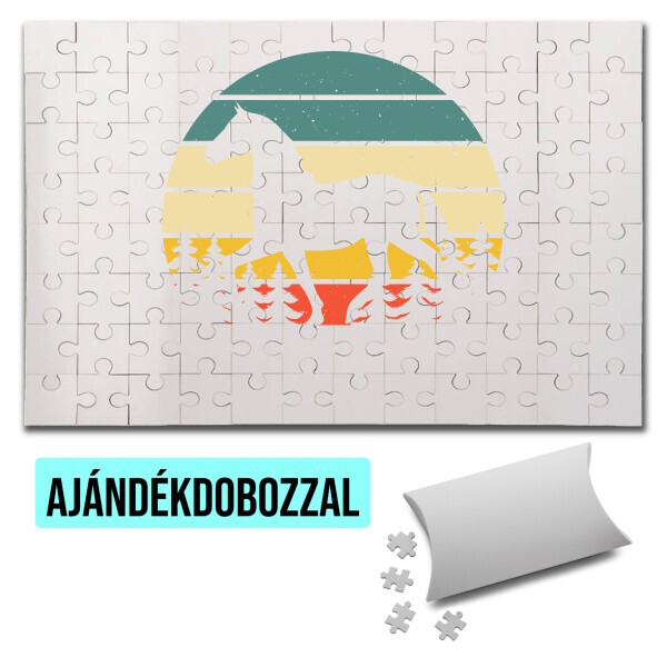 Puzzle - kirakó ajándékdobozzal