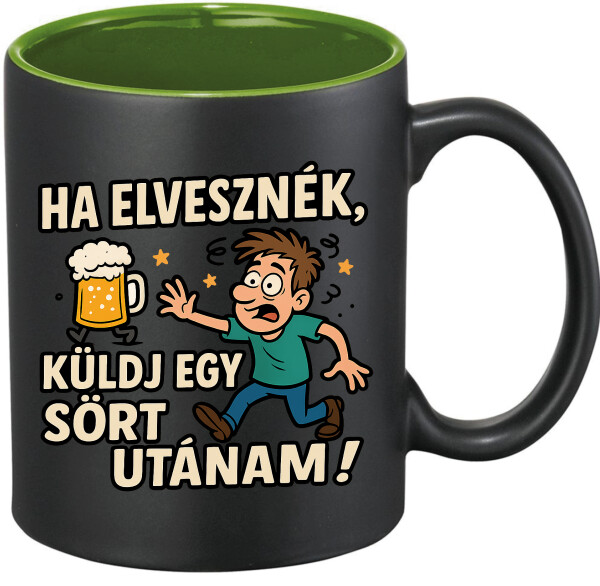 Hőre változó bögre - színes belső