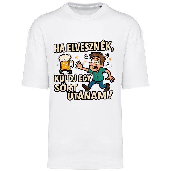 Prémium oversized unisex póló