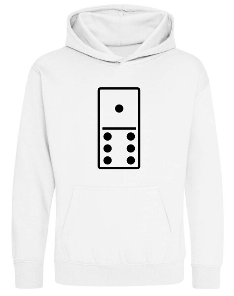 Kapucnis belebújós gyerek pulóver