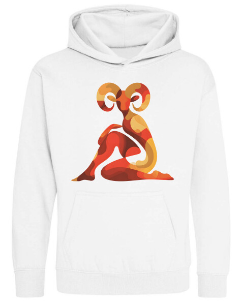 Kapucnis belebújós gyerek pulóver