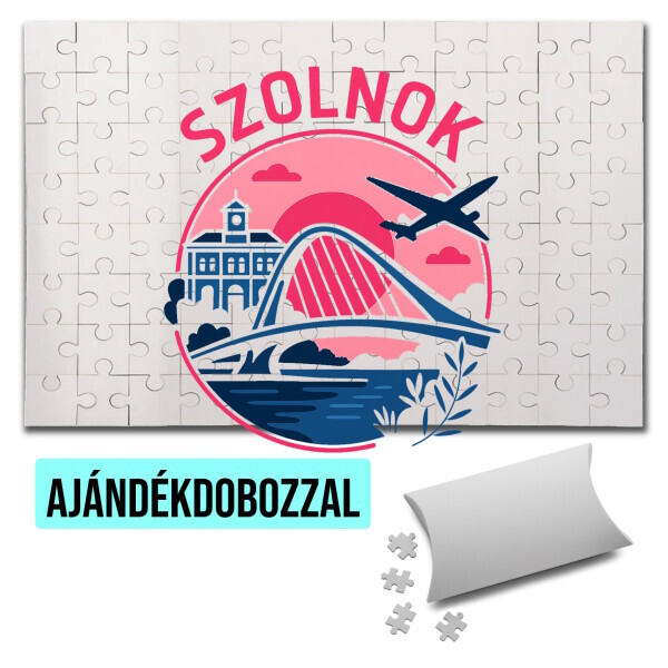 Puzzle - kirakó ajándékdobozzal