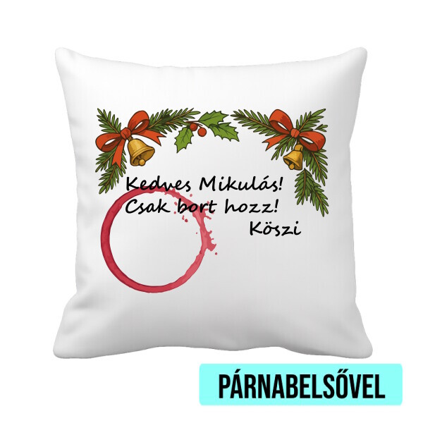 Párnahuzat béléssel