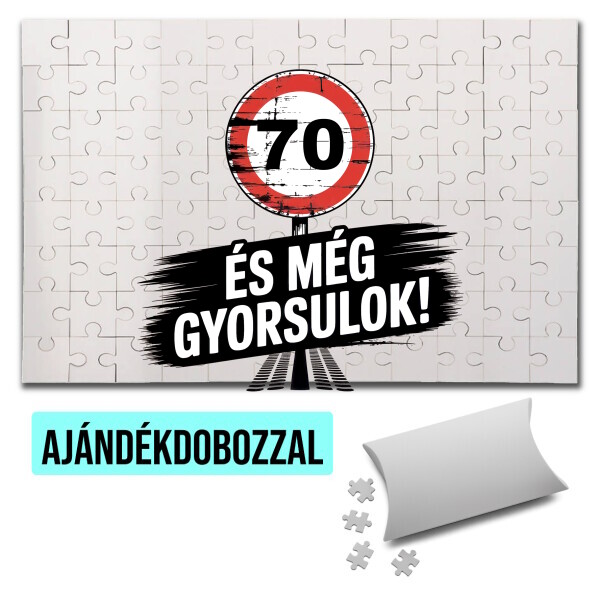 Puzzle - kirakó ajándékdobozzal