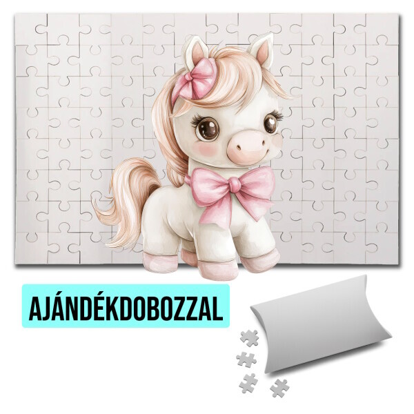 Puzzle - kirakó ajándékdobozzal