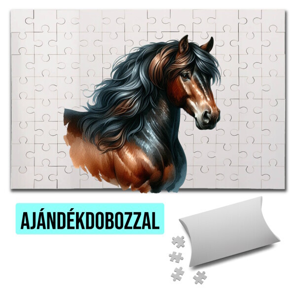 Puzzle - kirakó ajándékdobozzal