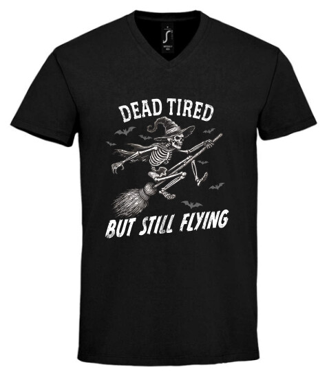 Unisex V nyakú póló