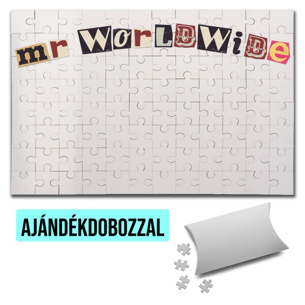 Puzzle - kirakó ajándékdobozzal