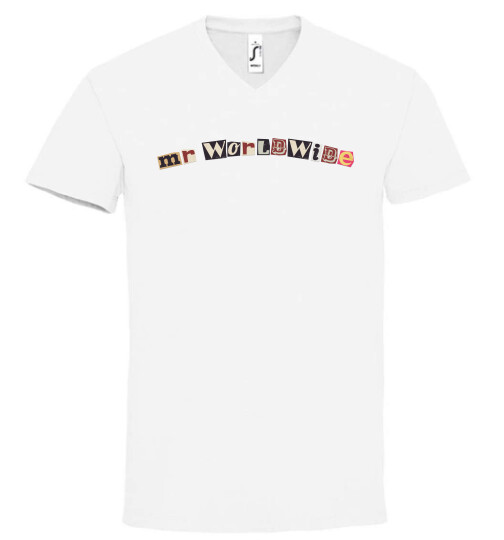 Unisex V nyakú póló