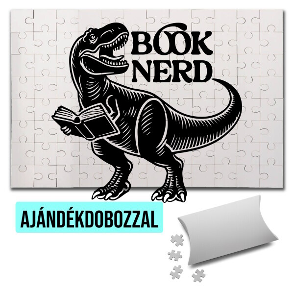 Puzzle - kirakó ajándékdobozzal