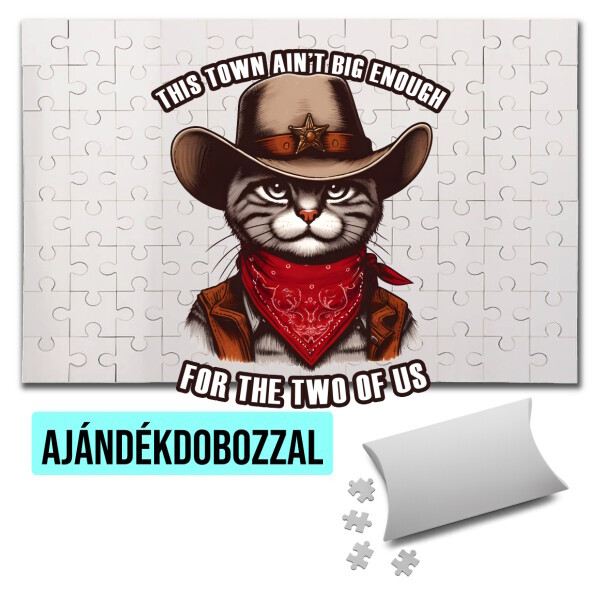 Puzzle - kirakó ajándékdobozzal