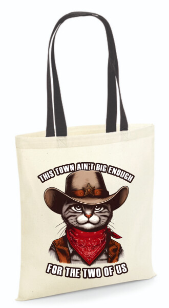 Vászontáska - színes fülű 