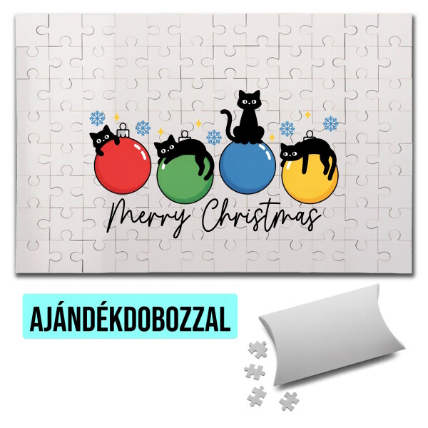 Puzzle - kirakó ajándékdobozzal