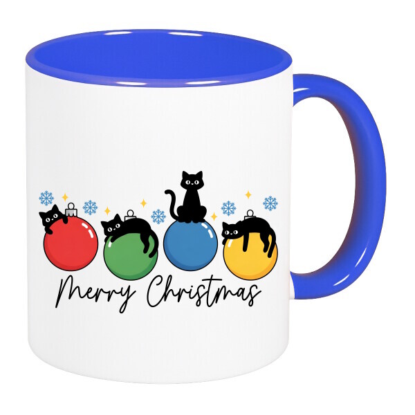 Színes fülű és belsejű bögre