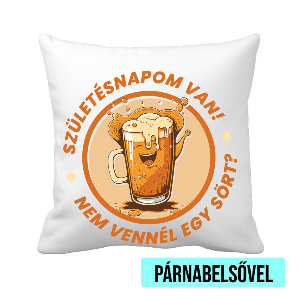 Párnahuzat béléssel