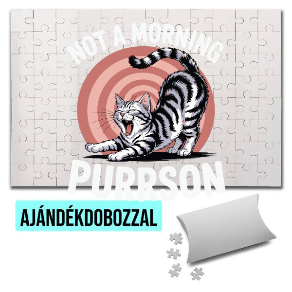 Puzzle - kirakó ajándékdobozzal