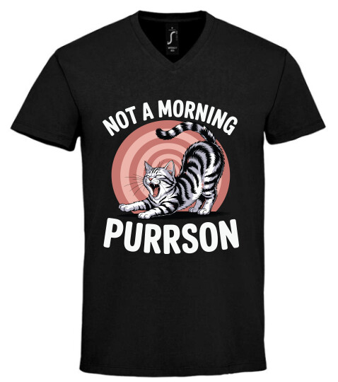 Unisex V nyakú póló