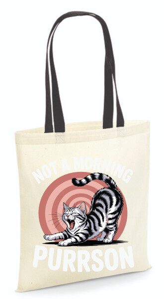 Vászontáska - színes fülű 