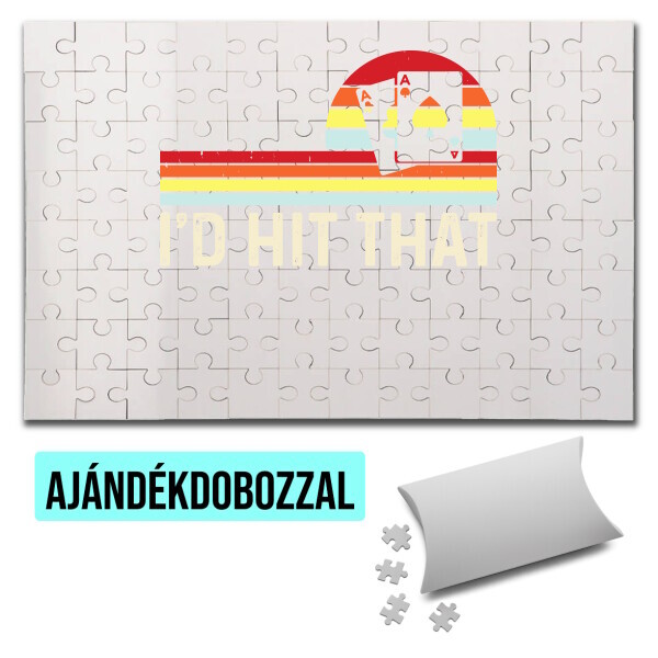 Puzzle - kirakó ajándékdobozzal