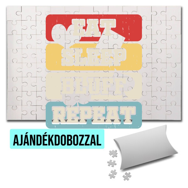 Puzzle - kirakó ajándékdobozzal