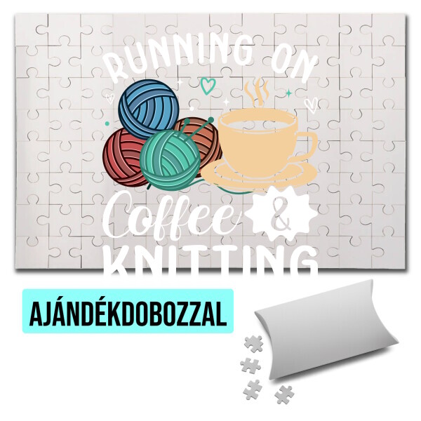 Puzzle - kirakó ajándékdobozzal