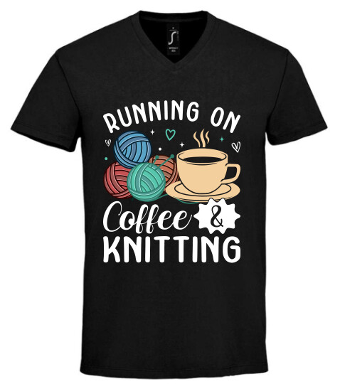 Unisex V nyakú póló