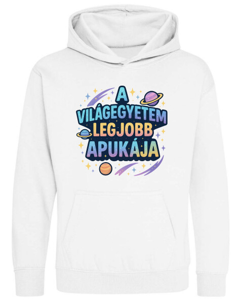 Kapucnis belebújós gyerek pulóver