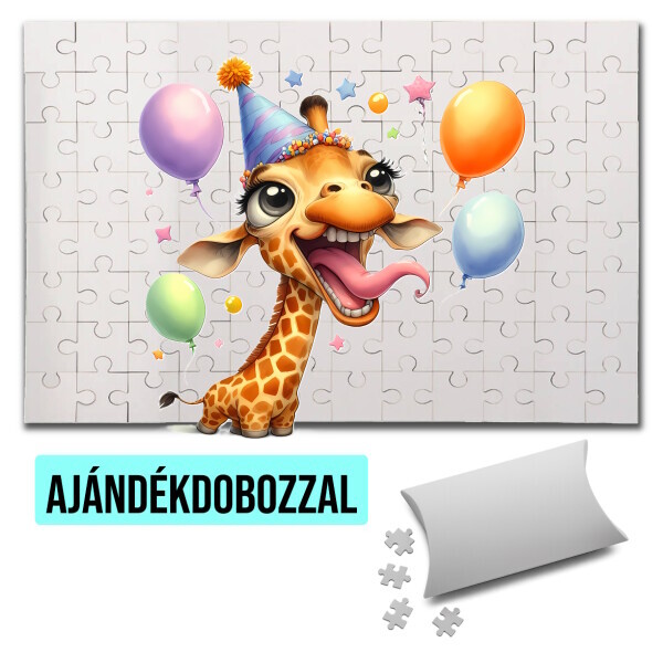 Puzzle - kirakó ajándékdobozzal