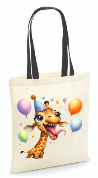 Vászontáska - színes fülű 