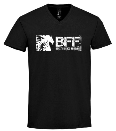 Unisex V nyakú póló