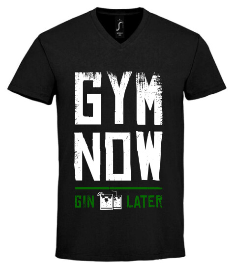 Unisex V nyakú póló