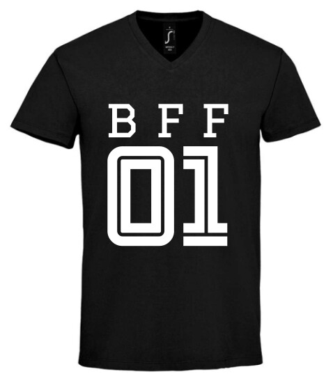 Unisex V nyakú póló