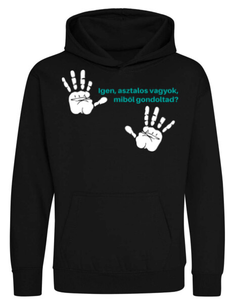 Kapucnis belebújós gyerek pulóver