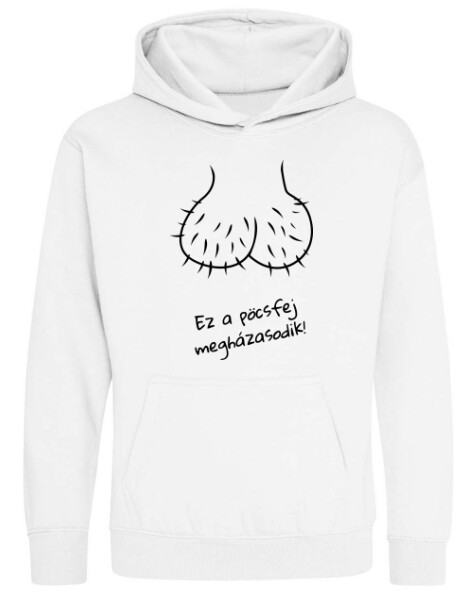 Kapucnis belebújós gyerek pulóver