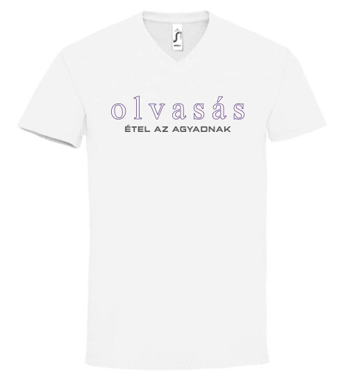 Unisex V nyakú póló