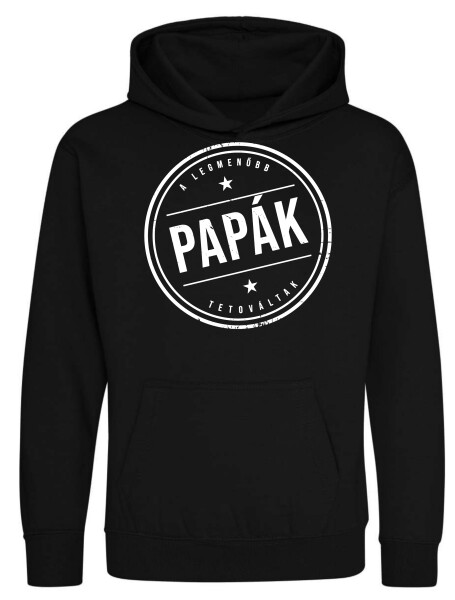 Kapucnis belebújós gyerek pulóver