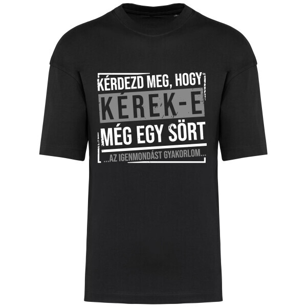 Prémium oversized unisex póló