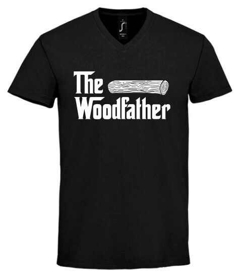 Unisex V nyakú póló