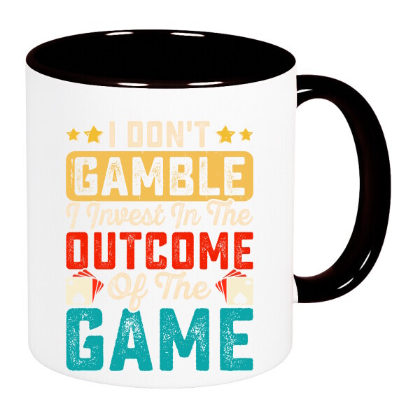 Színes fülű és belsejű bögre