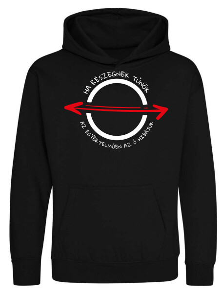 Kapucnis belebújós gyerek pulóver