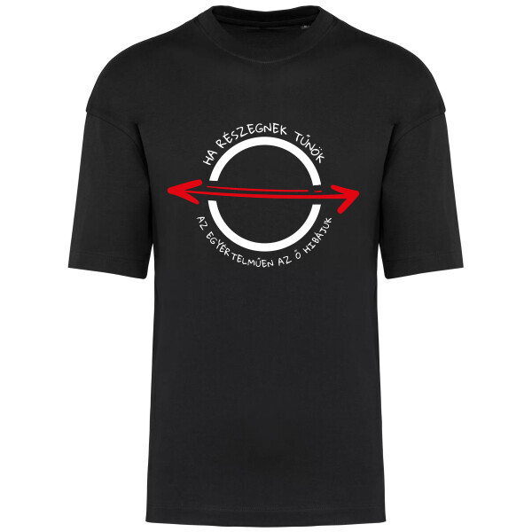 Prémium oversized unisex póló