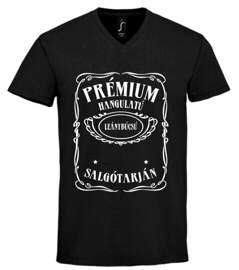 Unisex V nyakú póló