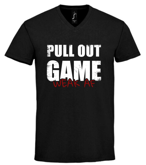 Unisex V nyakú póló